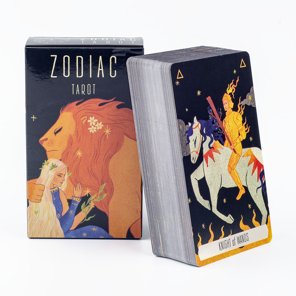 Zodiac Party Games - Kartu Tarot zodiak 10.3*6cm Fate Fortuner