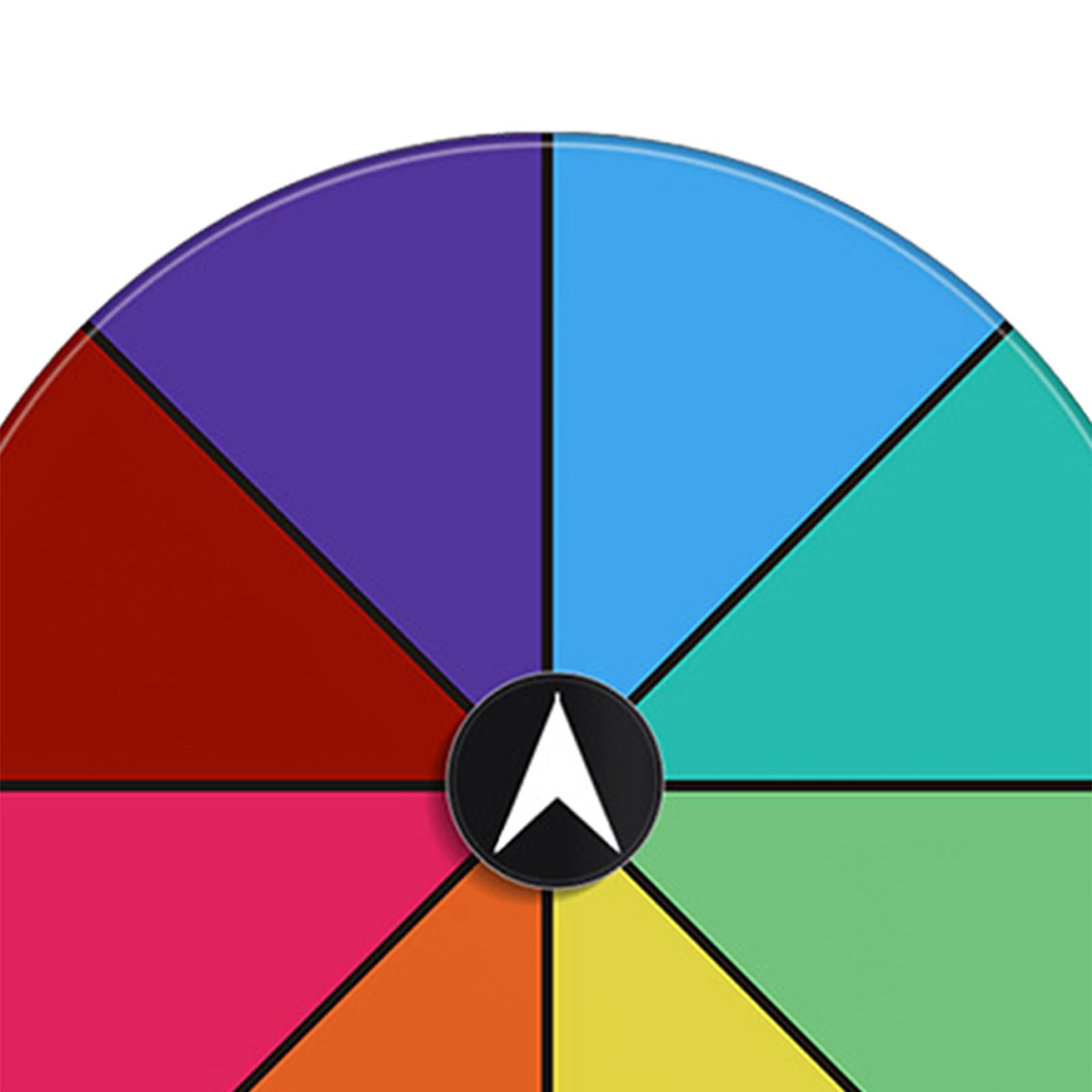 Party Games Spin The Wheel - Roda Putar Hadiah Akrilik Kompak untuk