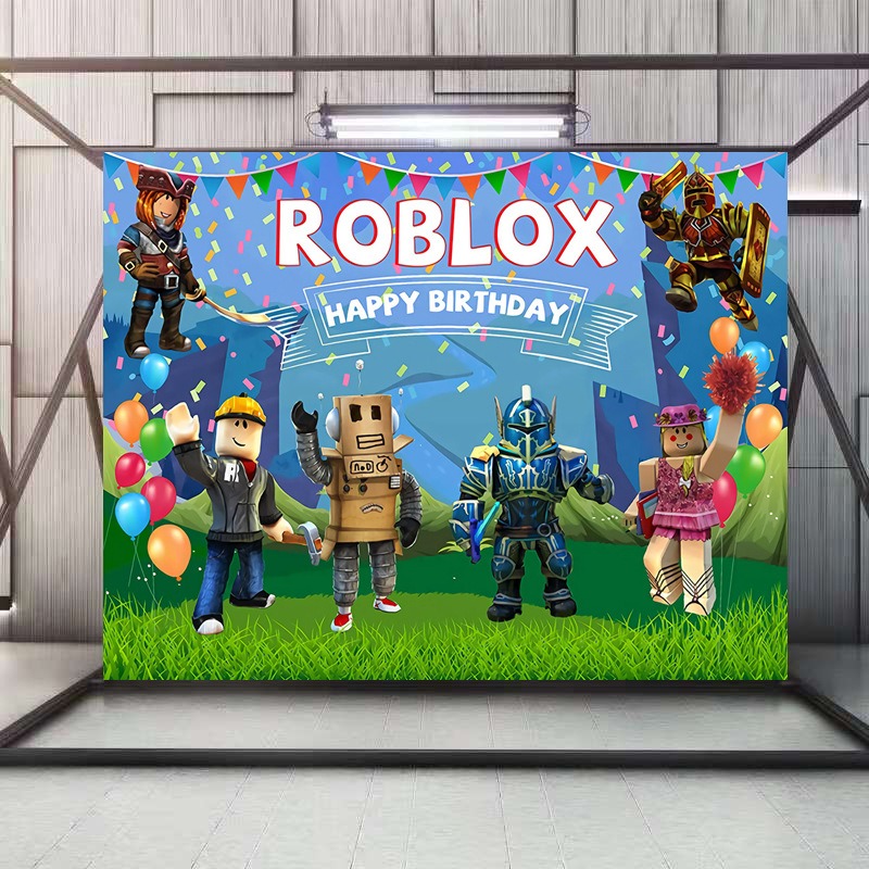 Kain Latar Belakang Fotografi  - Party Games In Roblox ulasan dan harga
