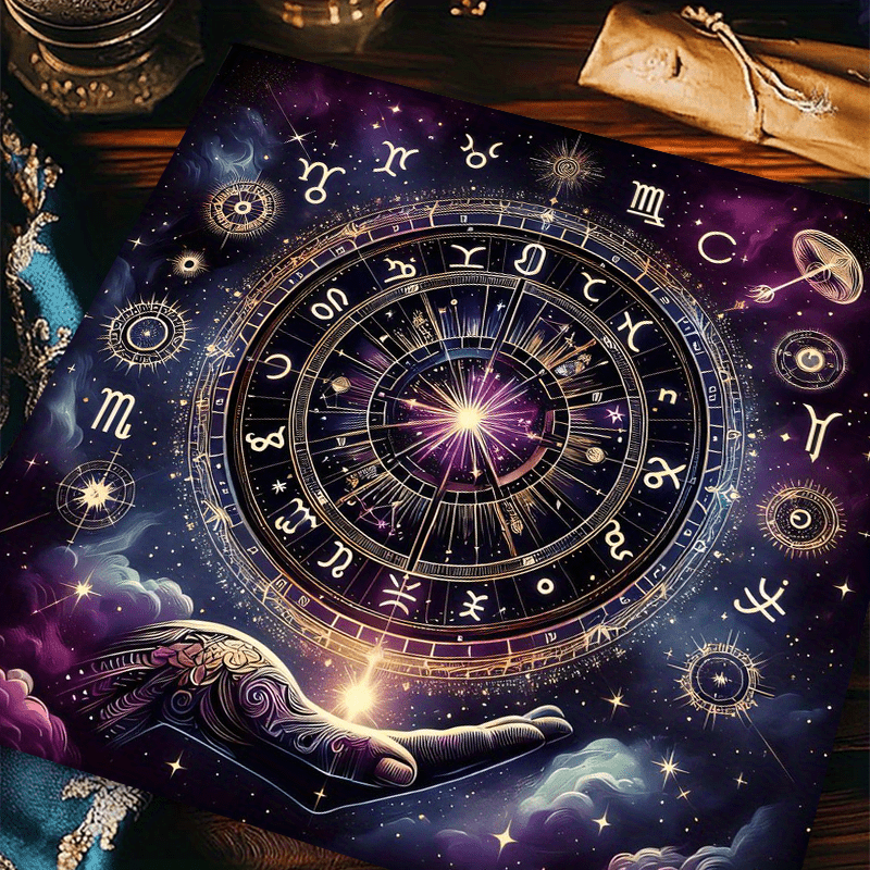 1 Buah Taplak Meja Ramalan Kar - Zodiac Party Games ulasan dan harga