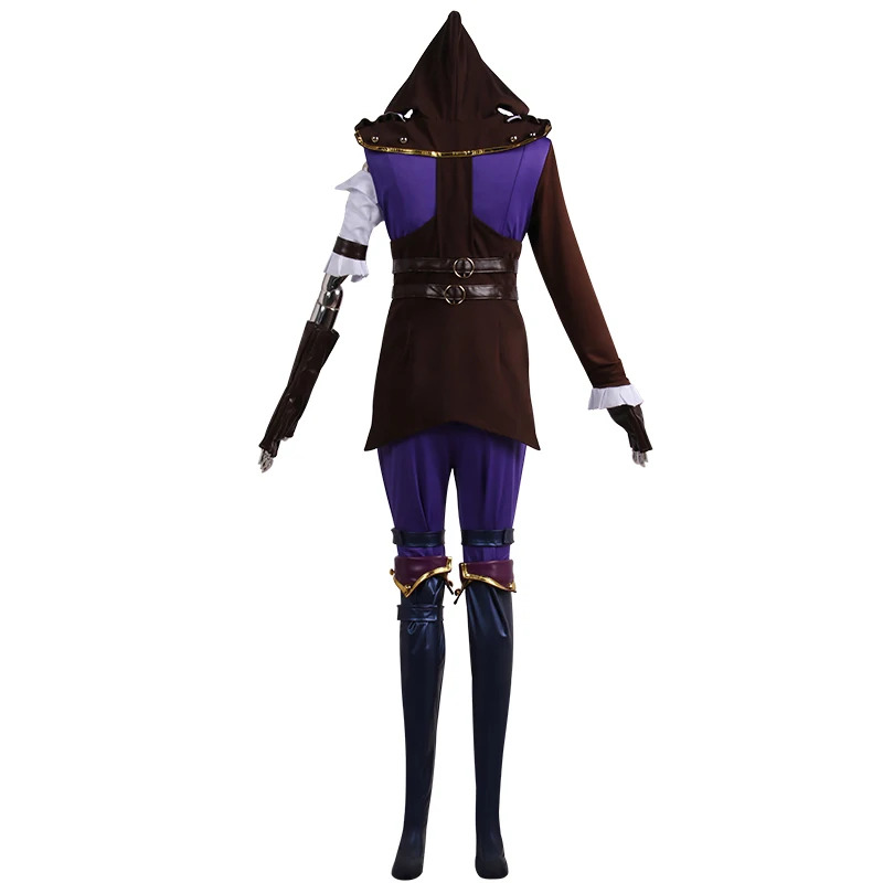 Wig Kostum Cosplay Game Arcane - Party Games Youtube ulasan dan harga