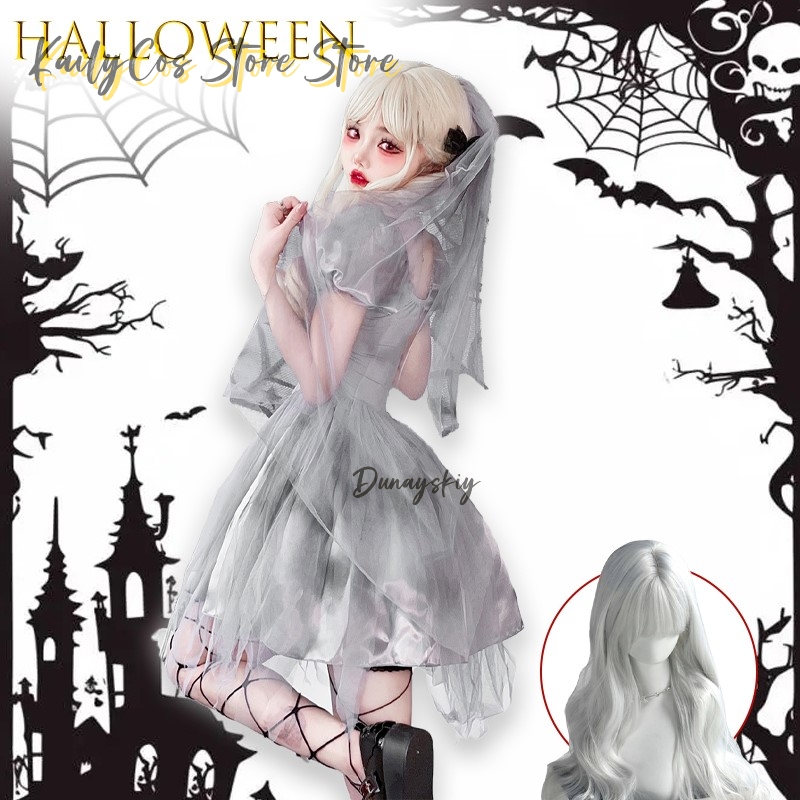 Kostum Cosplay Pengantin Hantu - Zombie Party Games ulasan dan harga