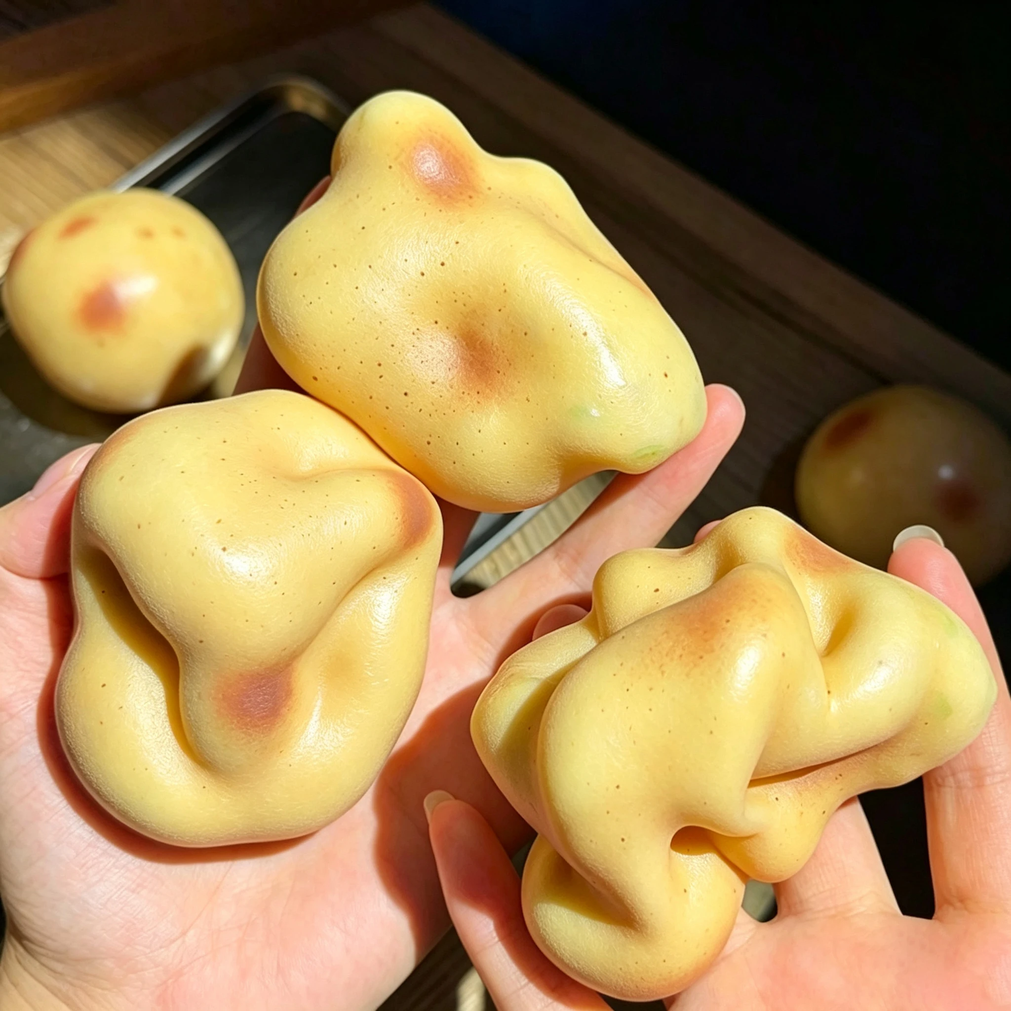 Bola Stres Squishy Kentang Ren - Party Games Game ulasan dan harga