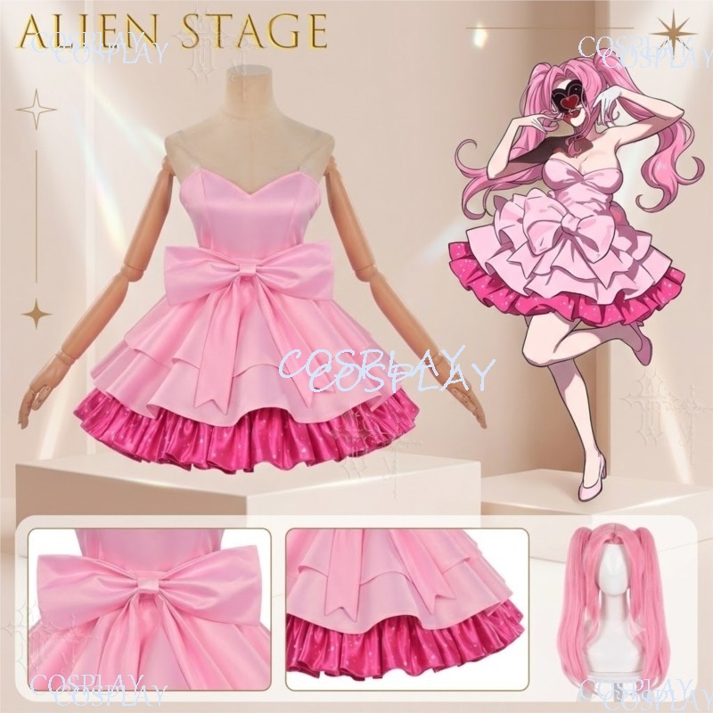 Kostum Cosplay Alien Stage Miz - Zombie Party Games ulasan dan harga