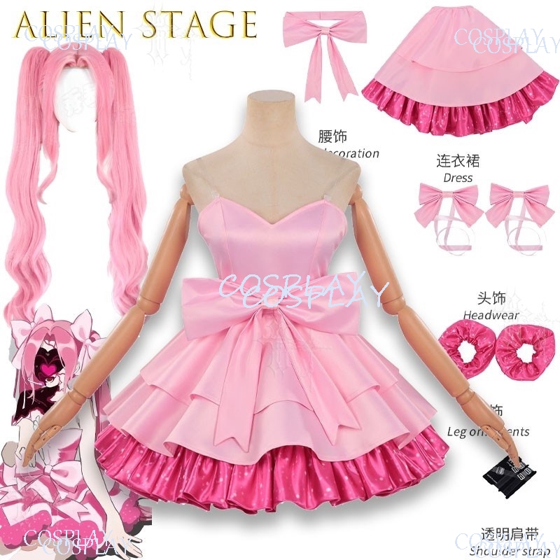 Kostum Cosplay Alien Stage Miz - Zombie Party Games ulasan dan harga