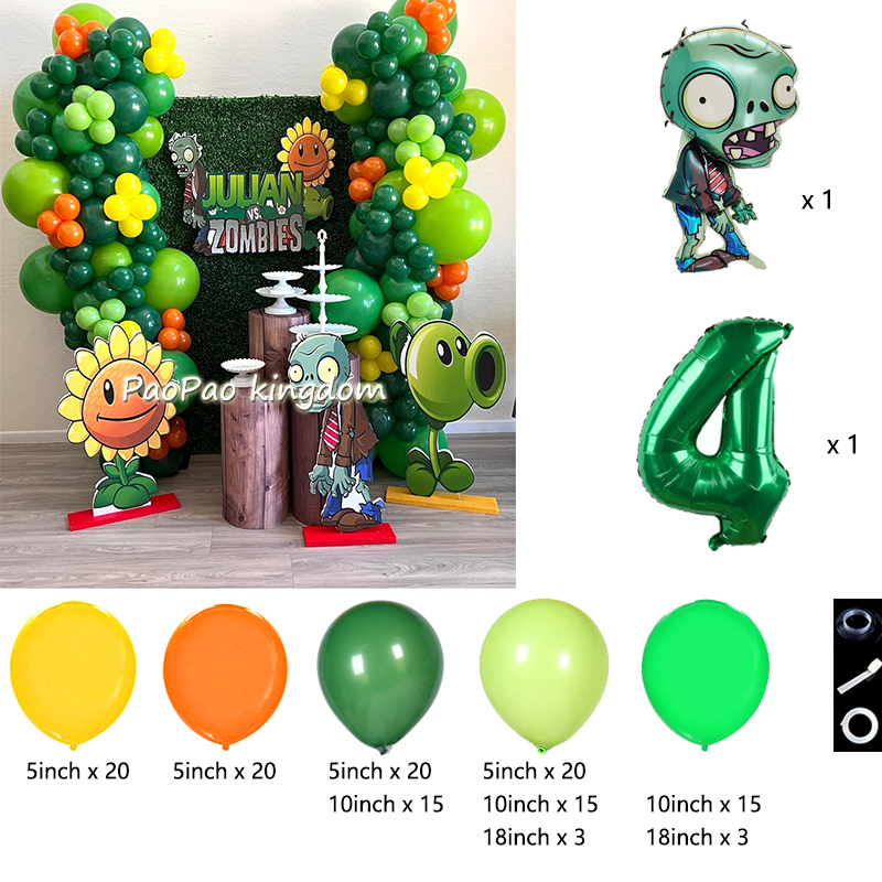 Balon Plants Vs. Zombies, Perl - Zombie Party Games ulasan dan harga