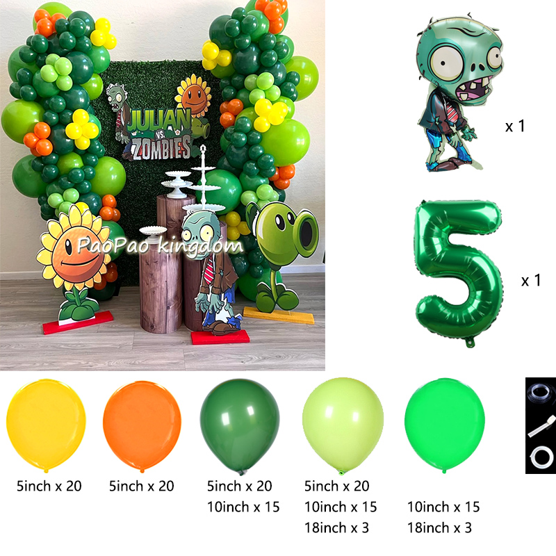 Balon Plants Vs. Zombies, Perl - Zombie Party Games ulasan dan harga