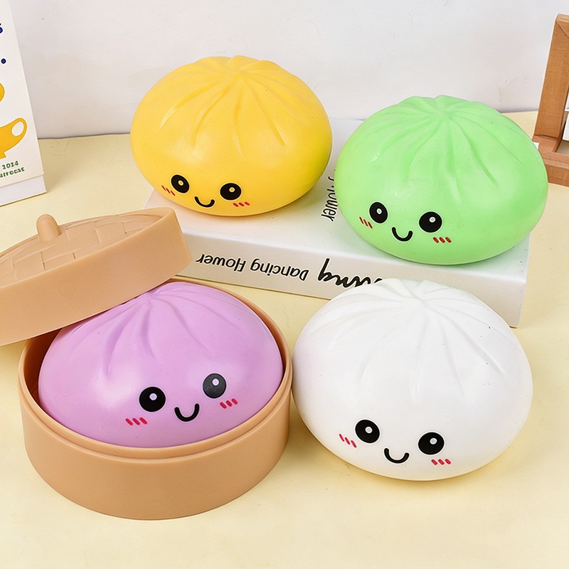 Mainan Squishy Dumpling Berkil - Party Games Game ulasan dan harga
