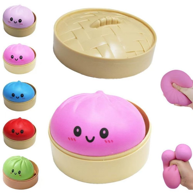 Mainan Squishy Dumpling Berkil - Party Games Game ulasan dan harga