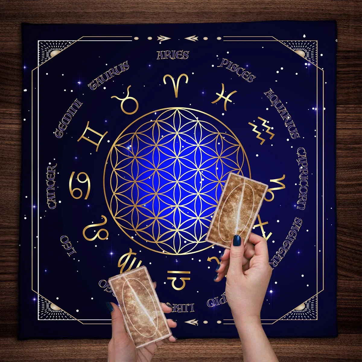 Roda zodiak Tarot taplak meja  - Zodiac Party Games ulasan dan harga