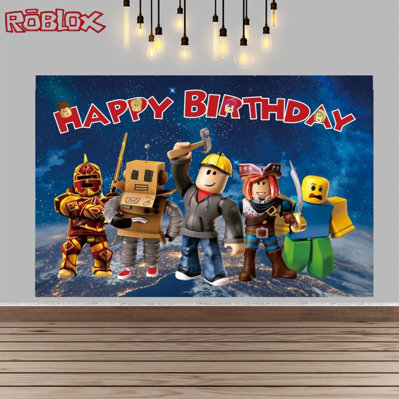 Kain Latar Belakang Dekorasi P - Party Games In Roblox ulasan dan harga