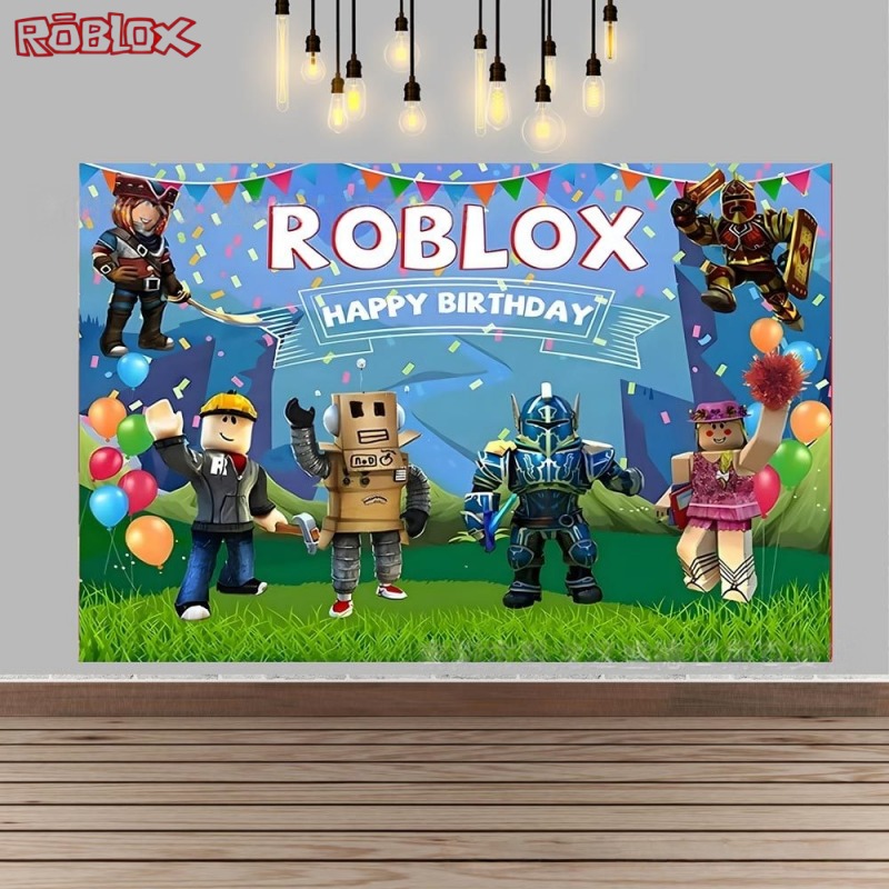 Kain Latar Belakang Dekorasi P - Party Games In Roblox ulasan dan harga