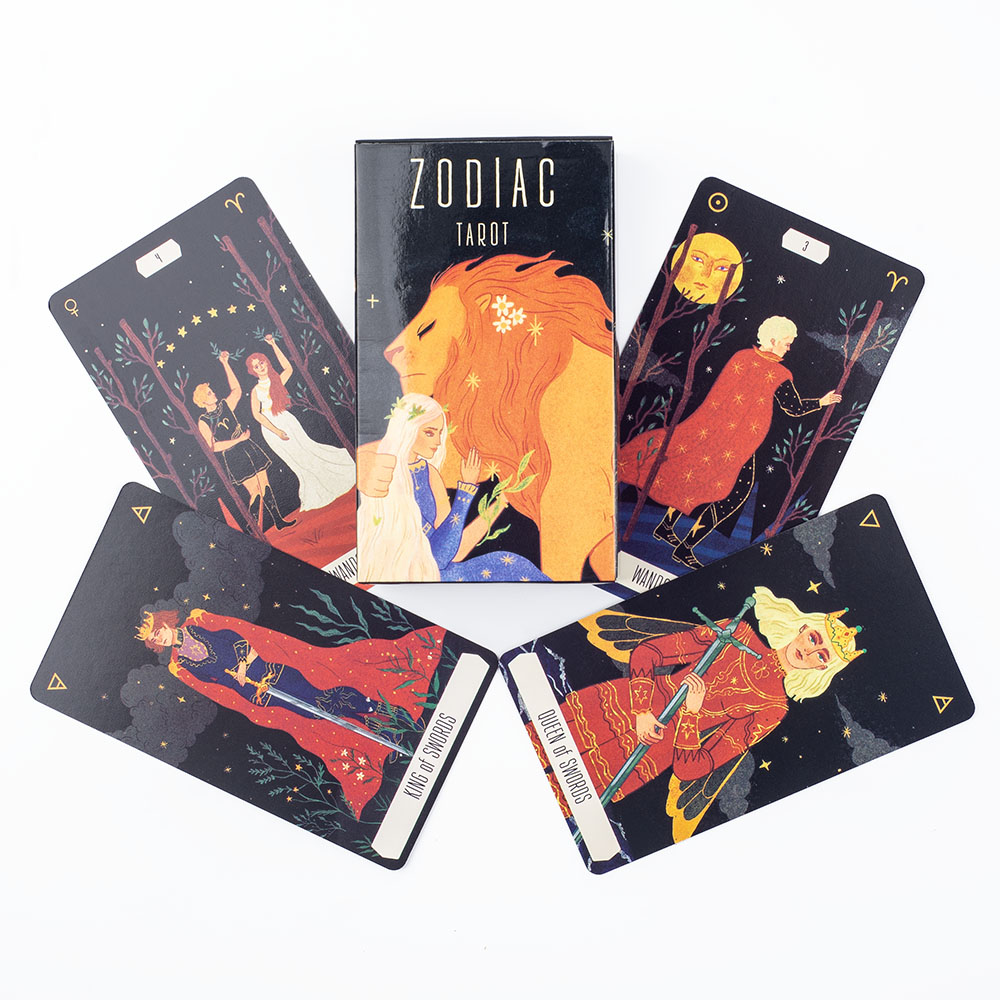 Kartu Tarot zodiak 10.3*6cm Fa - Zodiac Party Games ulasan dan harga