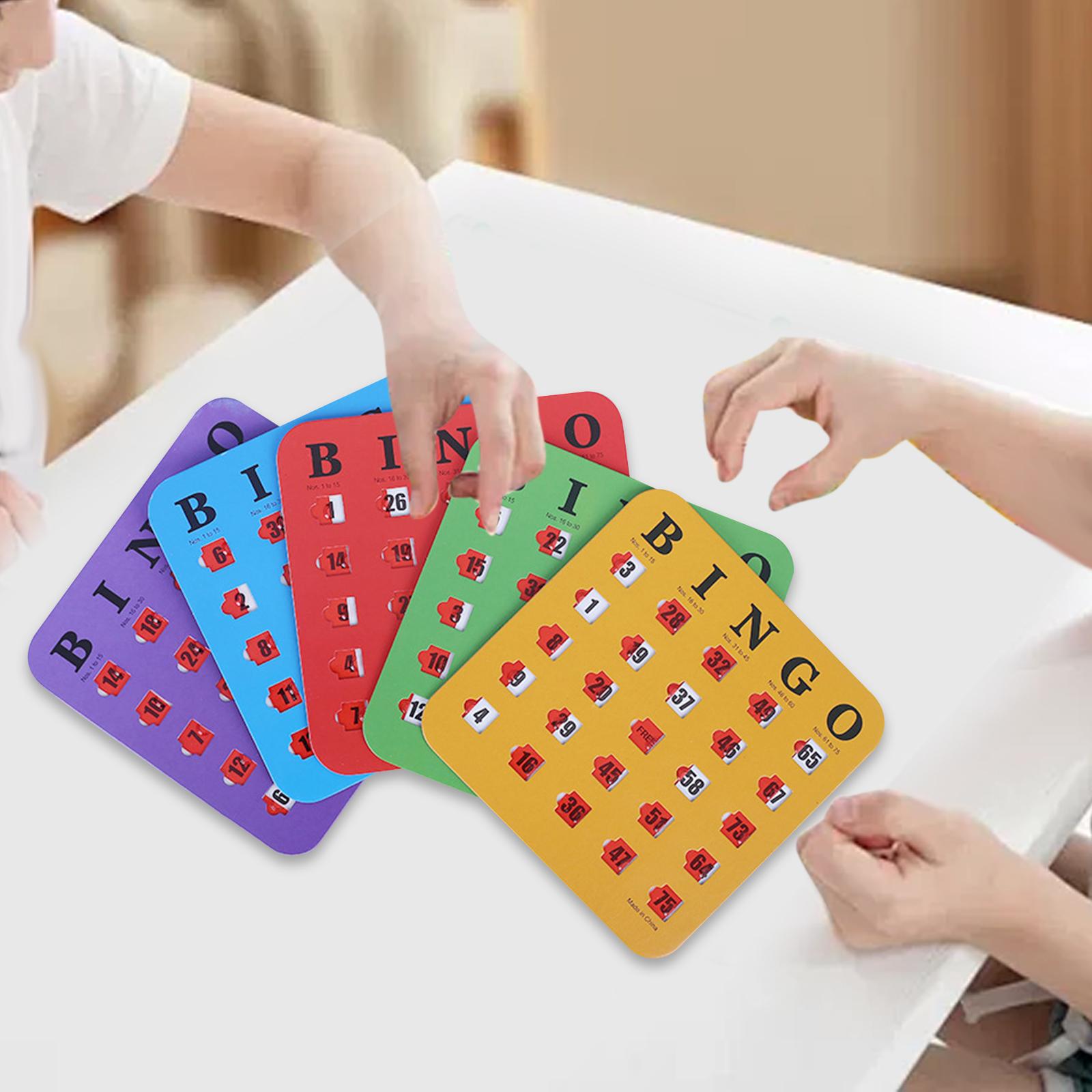 5 Buah Karton Bingo Cetak Besa - Party Games For Adults Large Group ulasan dan harga