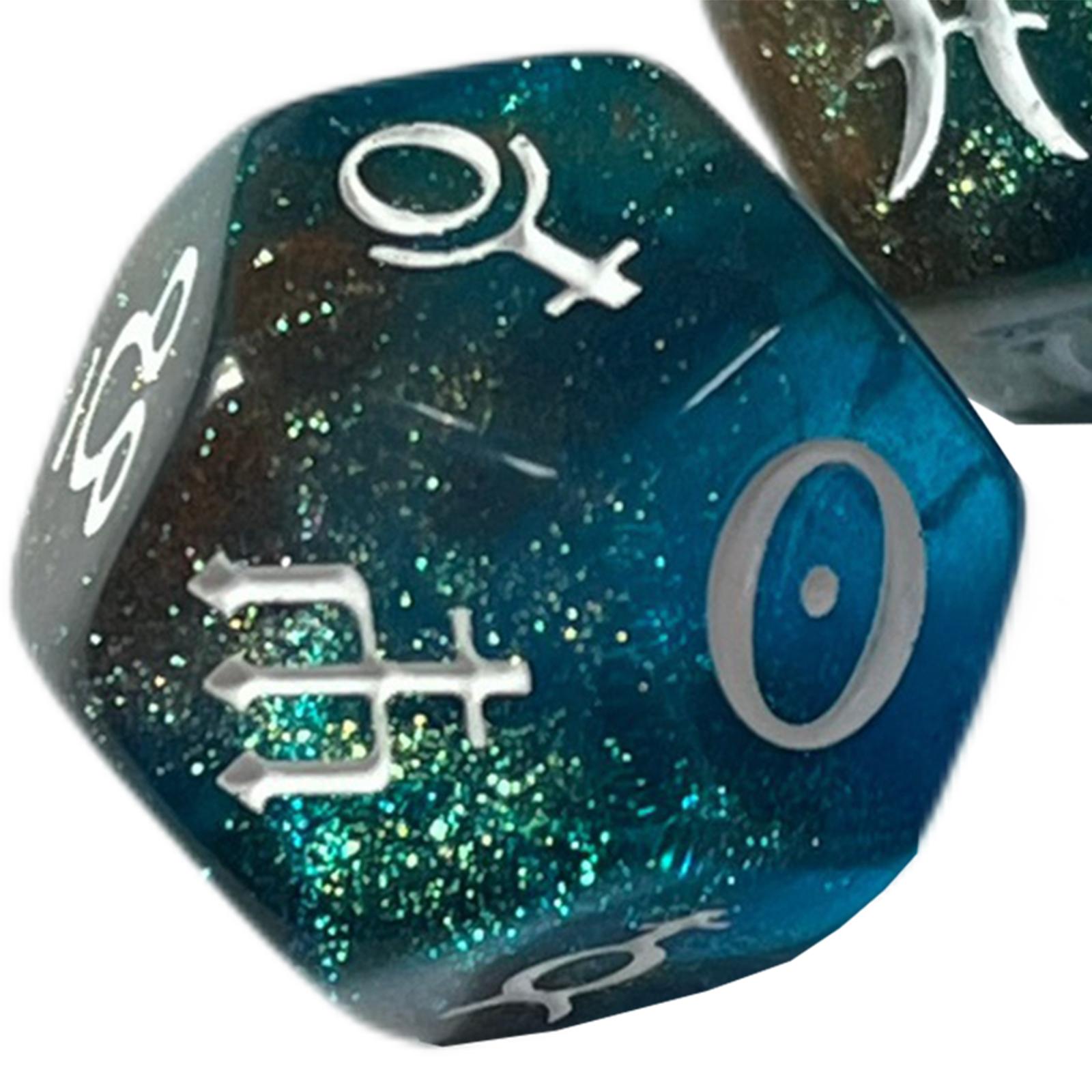 Dodecahedron Astrology Dice Ac - Zodiac Party Games ulasan dan harga